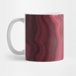 Magenta Pink Marbled Paint Pattern Mug